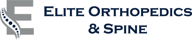 Elite Orthopedics & Spine website logo.